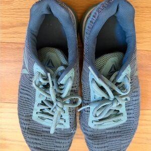 Reebok women’s Blue and Green Athletic Shoes